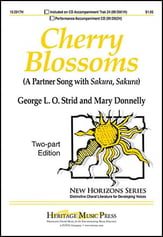 Cherry Blossoms Two-Part choral sheet music cover